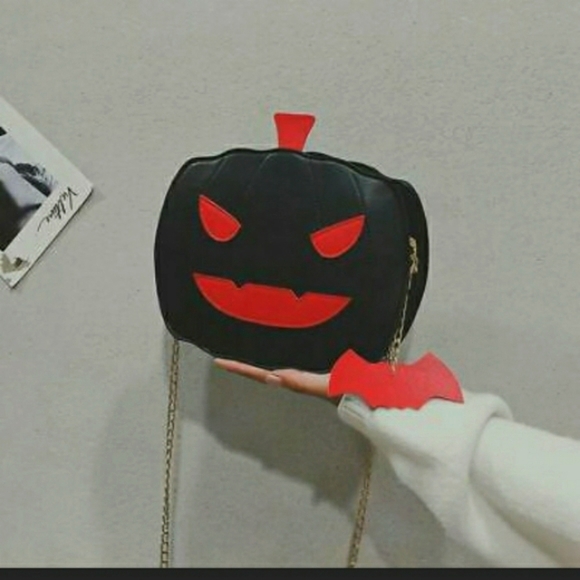 πHPπPumpkin Shoulder Bagππ - Picture 2 of 4